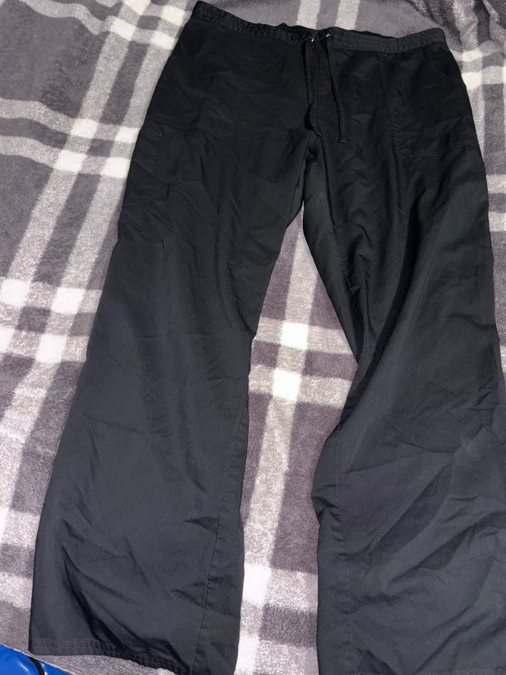 Women’s Black Drawstring Scrub Pants